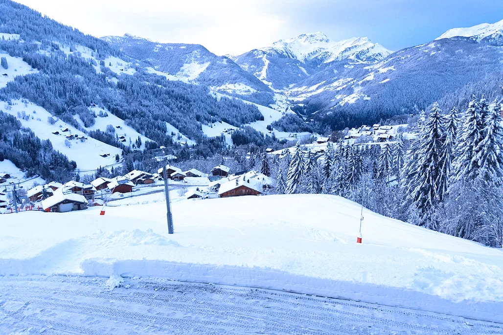 View on the Beaufortain